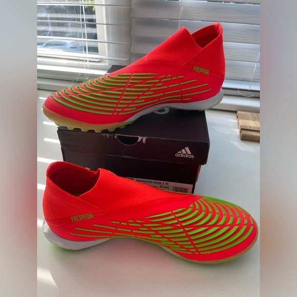 Rare soccer shoes. PREDATOR EDGE.1 TF. Size US men 9. - Picture 5 of 5